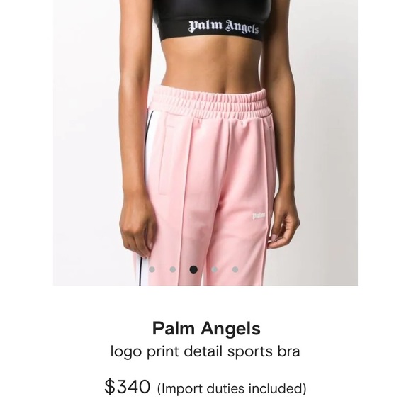 PALM ANGELS SPORTS BRA - Picture 4 of 4